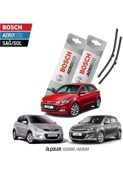 Hyundai I20 2018 Model Bosch Aeroeco Muz Silecek Takımı