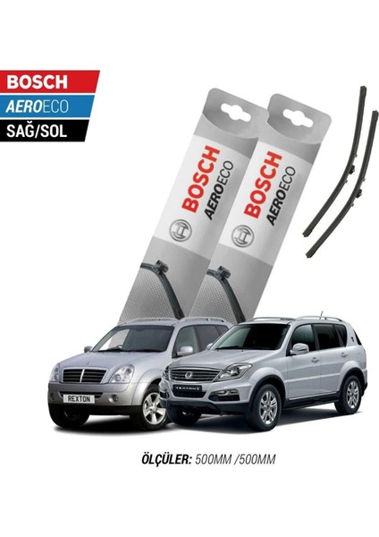 Ssangyong Rexton 2010 Model Bosch Aeroeco Muz Silecek Takımı