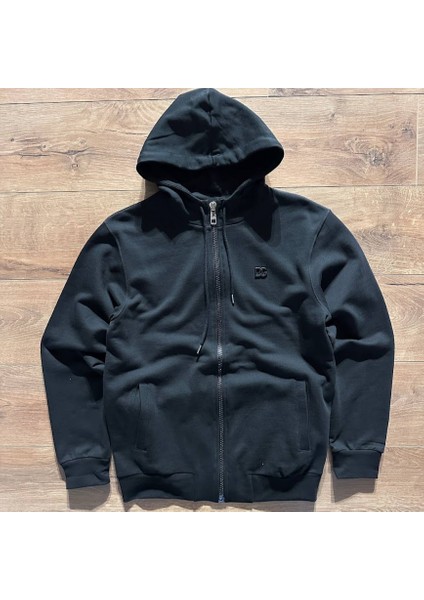 Dg Logolu Fermuar Kapüşonlu Sweatshirt