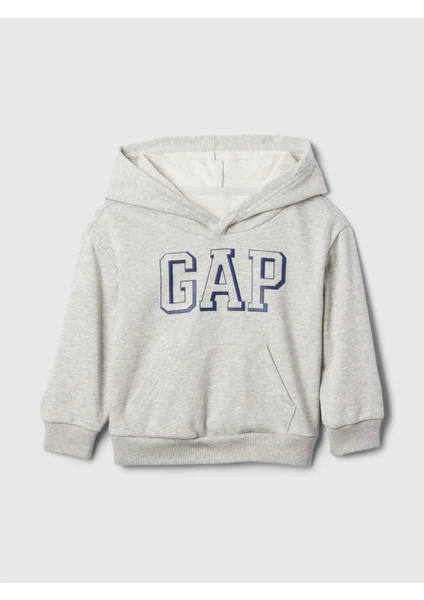 Erkek Çocuk Gri Gap Logo Relaxed Sweatshirt