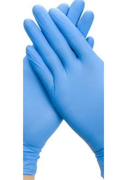 Mavi Pudrasız Nitril Eldiven L Beden (10 Paket) fiyatları