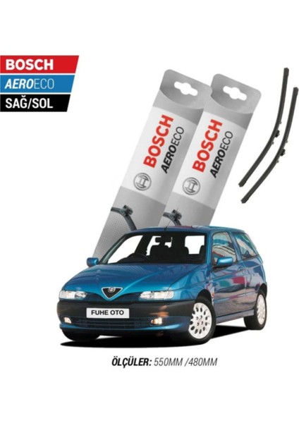 Alfa Romeo 145 1996 Model Bosch Aeroeco Muz Silecek Takımı