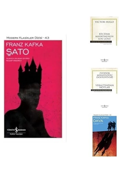 Şato – Dava - İdam Mahkumunun Son Günü - Yeraltından Notlar - 4 Kitap