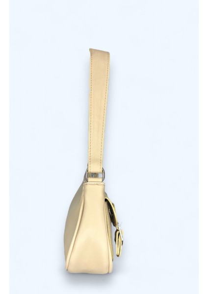 Kadın Bej Suni Deri Mini Boy 2 Küçük Cepli Çanta fiyatları