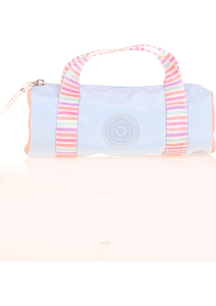 Travel Double Stripe Kalem Çantası Blue K2598