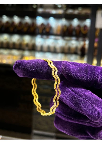 20 gr (Gram) Desenli Zikzak Ajda Yatırımlık Işçiliksiz 22 Ayar Altın