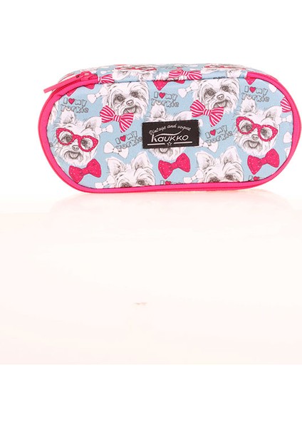 Nature Özel Bölmeli Kalem Çantası Yorkshire Dog K2631