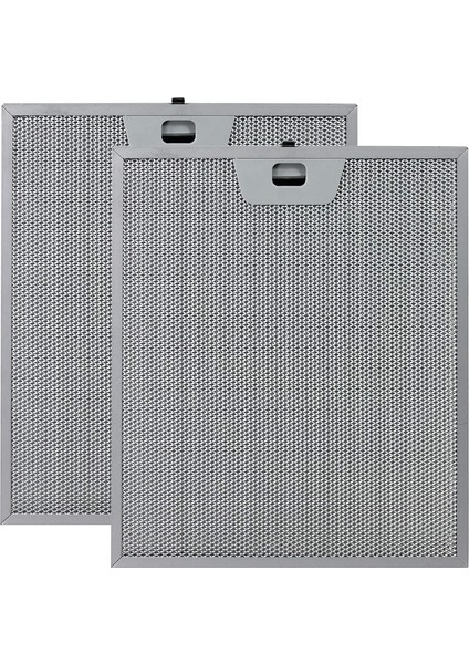 25,3X30 Alt Tarafı Iki Sabit Metal Tırnaklı Davlumbaz Filtre Seti- 3 Adet