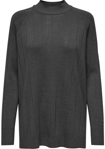 Kadın Yüksek Yaka Örme Kazak - 15330265 modelleri