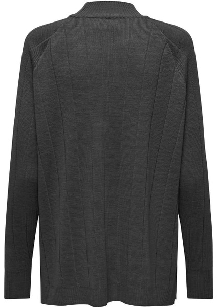 Kadın Yüksek Yaka Örme Kazak - 15330265 fırsatları