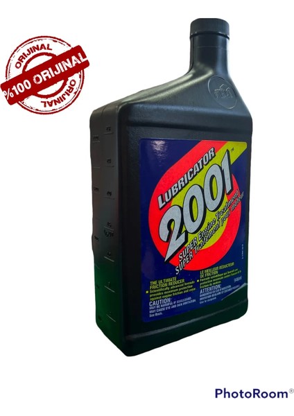 Lubricator 2001 Uyumlu Motor Katkı Yağı 946ML Dizel ve Benzin Uyumludur