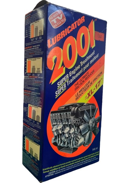 Lubricator 2001 Uyumlu Motor Katkı Yağı 946ML Dizel ve Benzin Uyumludur fiyatları