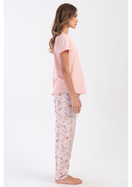 Pamuklu Kadın Kısa Kol Pijama Takım , 403247 modelleri