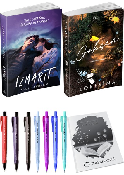 Gökçen 3 Loresima ve Ephesus Yayınları Izmarit Cemal Latifoğlu 2li Set