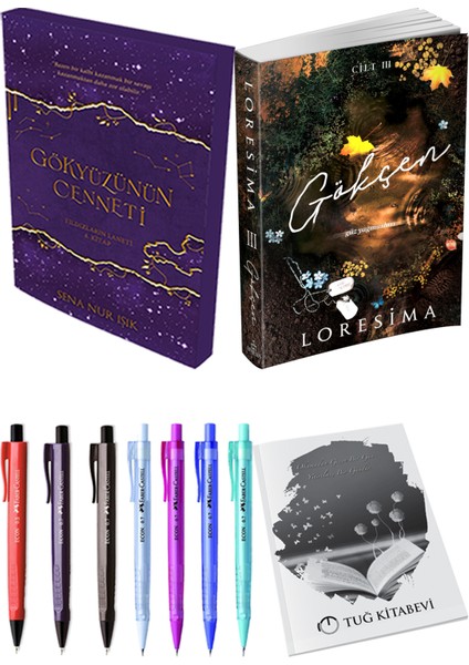 Gökçen 3 Loresima ve Gökyüzünün Cenneti 4 Sena Nur Işık 2li Set