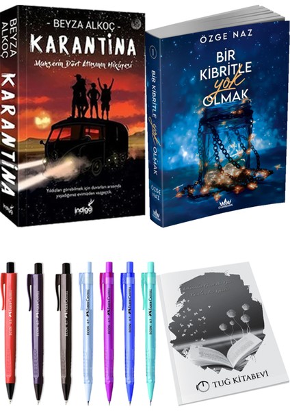 Bir Kibritle Yok Olmak Özge Naz ve Karantina 1 Beyza Alkoç 2li Set
