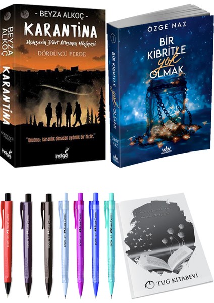 Bir Kibritle Yok Olmak Özge Naz ve Karantina 4 Beyza Alkoç 2li Set