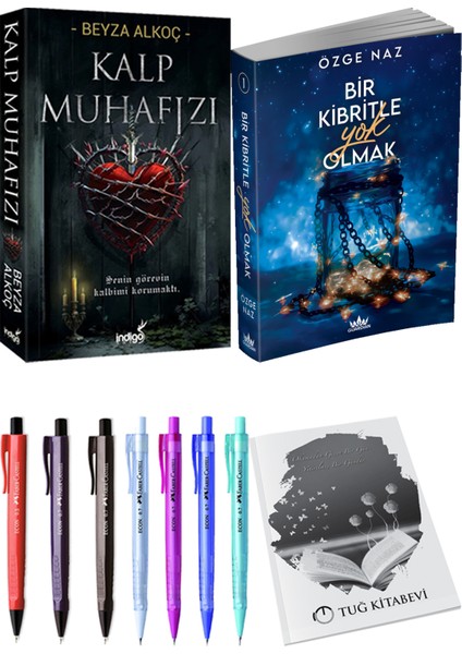 Bir Kibritle Yok Olmak Özge Naz ve Kalp Muhafızı 1 Beyza Alkoç 2li Set