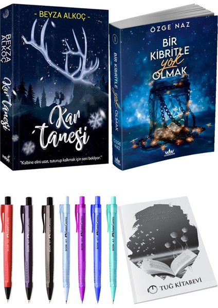 Bir Kibritle Yok Olmak Özge Naz ve Kar Tanesi Beyza Alkoç 2li Set