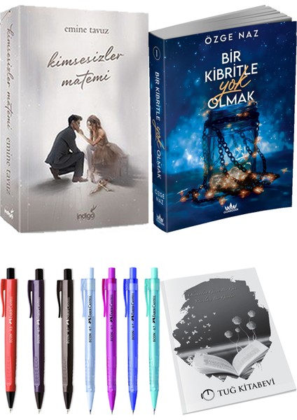Bir Kibritle Yok Olmak Özge Naz ve Kimsesizler Matemi 1 Emine Tavuz 2li Set