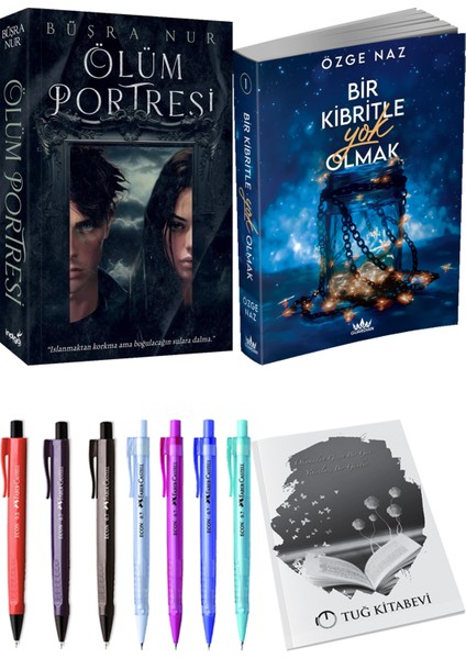 Bir Kibritle Yok Olmak Özge Naz ve Ölüm Portresi Büşra Nur 2li Set