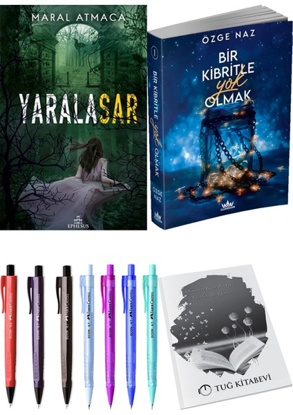 Bir Kibritle Yok Olmak Özge Naz ve Ephesus Yayınları Yaralasar 2 Maral Atmaca 2li Set