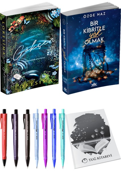 Bir Kibritle Yok Olmak Özge Naz ve Ephesus Yayınları Gökçen 1 Loresima 2li Set