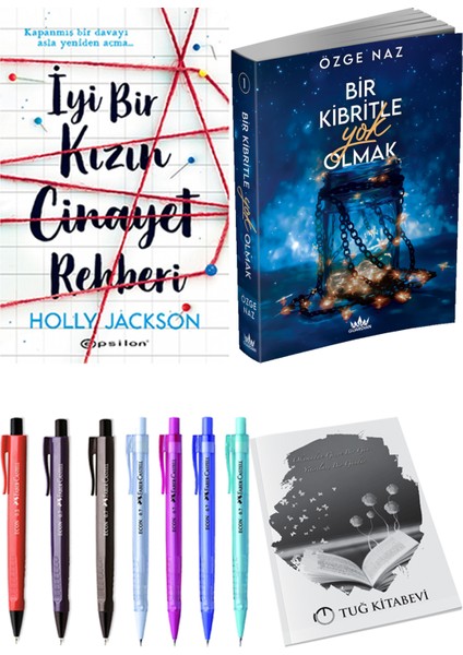 Bir Kibritle Yok Olmak Özge Naz ve Epsilon Yayınevi Iyi Bir Kızın Cinayet Rehberi Holly Jackson