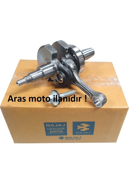 Bajaj Pulsar Ns 200 -Rs 200 Krank Komple Orjinal (Tüm Yıllara Uyumlu),krank Mili Seti-Arasmoto