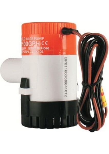 Beyaz Sintine Pompası 1100GPH 12V