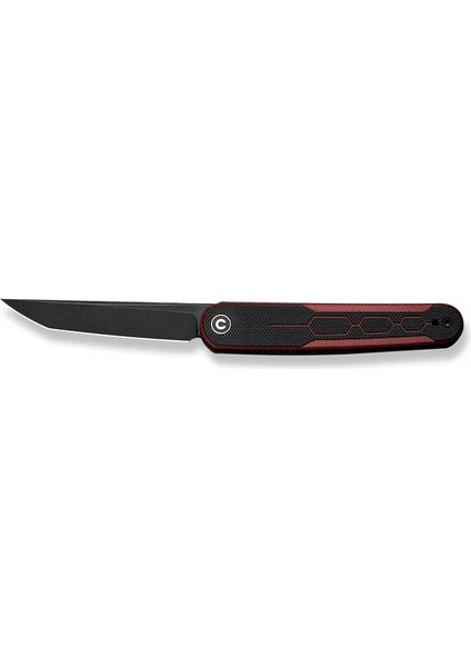 Kwaiq Milled G10 Burgundy & Black Çakı