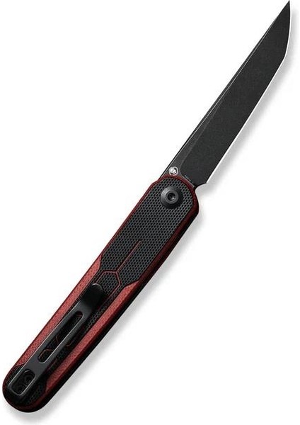 Kwaiq Milled G10 Burgundy & Black Çakı modelleri