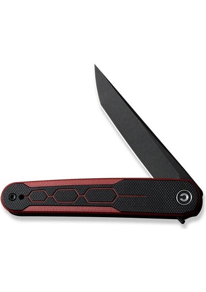 Kwaiq Milled G10 Burgundy & Black Çakı fırsatları