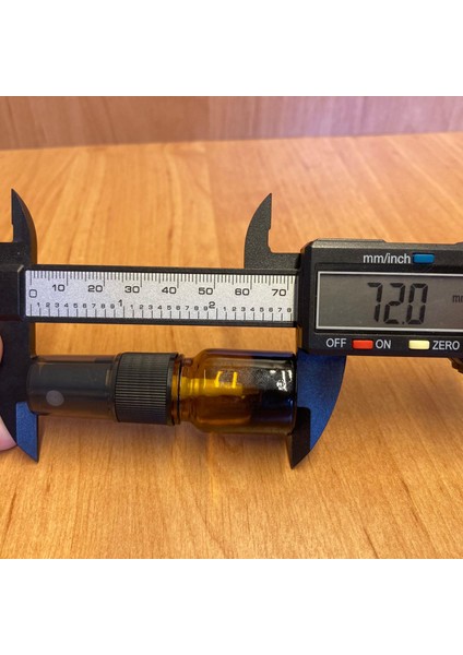 3 ml Amber Cam Şişe Siyah Spreyli , 3cc Kahverengi Spreyli Boş Şişe x 6 Adet modelleri