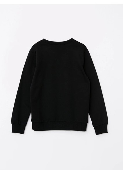 Luggi Baby Bisiklet Yaka Basic Uzun Kollu Erkek Çocuk Sweatshirt