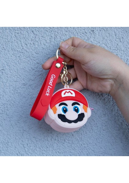 Süper Mario Silikon Bozuk Para Cüzdan Anahtarlık