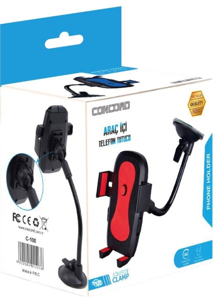 CH-100 Araç Içi Telefon Tutucu