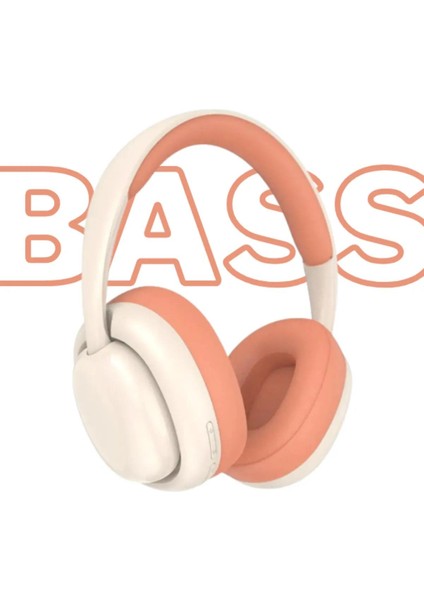 Kulak Üstü Extra Bass A+ Bluetooth 5.1 Kulaklık Tf Kart Aux 3.5mm Ayarlanabilir Boyut Hafif Yumuşak