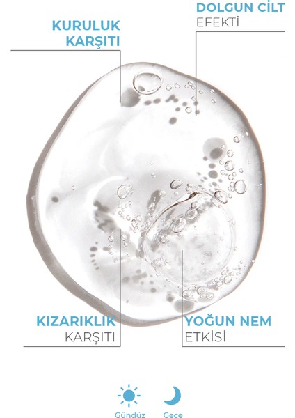 Yoğun Nemlendirme ve Dolgunlaştırıcı Etkili, Yenileyici Cilt Bakım Serumu Hyaluronic Acid %2 + B5 30 ml fiyatları