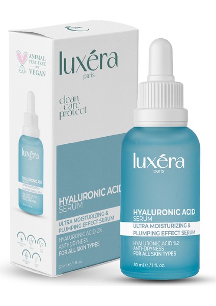 Yoğun Nemlendirme ve Dolgunlaştırıcı Etkili, Yenileyici Cilt Bakım Serumu Hyaluronic Acid %2 + B5 30 ml indirimleri