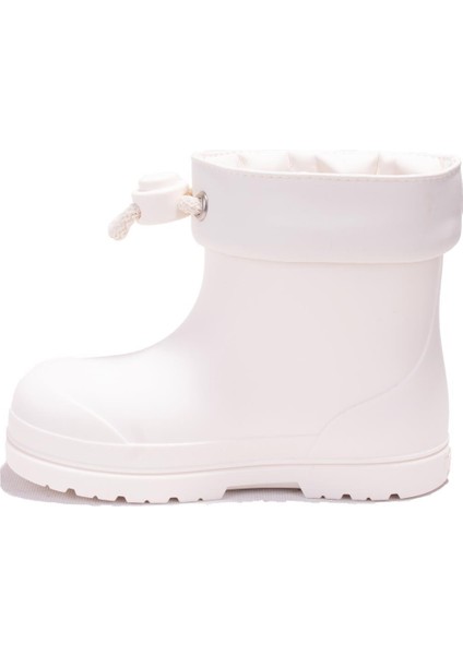 W10305BB Mendi Beyaz Ortopedik Kız Çocuk Yağmur Çizme modelleri