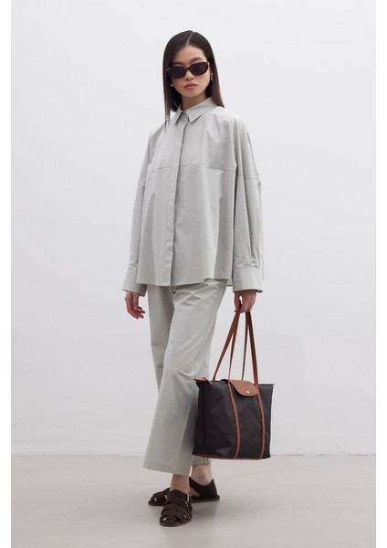 Mari Medıum Shopper Çanta Acı Kahve