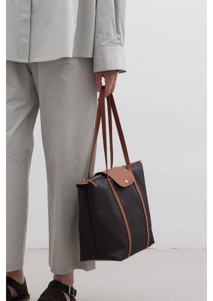 Mari Medıum Shopper Çanta Acı Kahve
