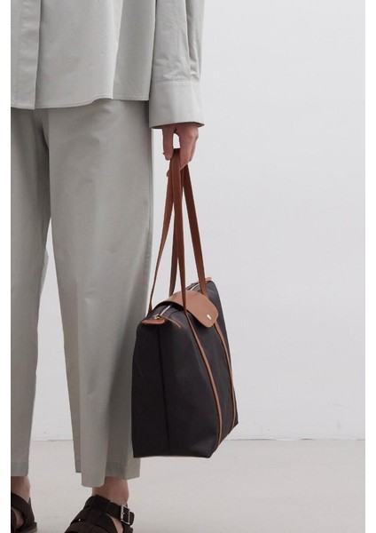Mari Medıum Shopper Çanta Acı Kahve