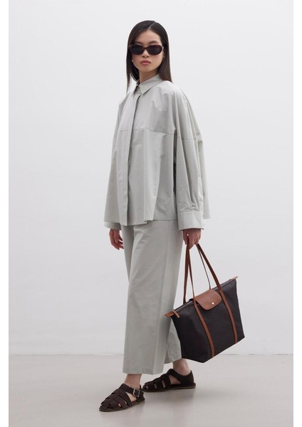 Mari Medıum Shopper Çanta Acı Kahve