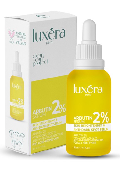 Leke Karşıtı Arbutin Cilt Bakım Serumu 30 ml (Arbutin %2 + Hyaluronic Acid) indirimleri
