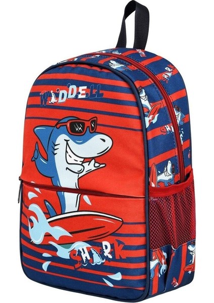 Köpek Balığı Desenli Anaokulu Kreş Sırt Çantası 24114 modelleri