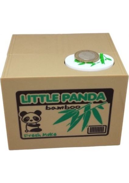 Sevimli Panda Kumbara ile Para Biriktirme Eğlencesi, Renkli Konfeti Süsüyle Keyifli Anlar fırsatları