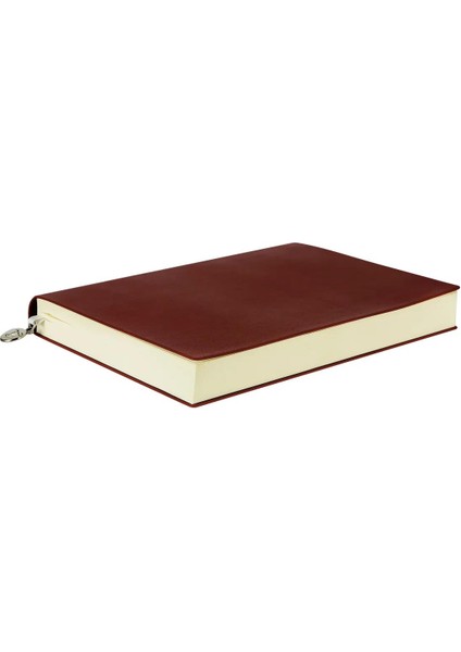 Victoria's Journals Smyth Flexy Bordo Esnek Kapak Vegan Deri Defter A5 14 8 x 21 cm Çizgili 384 Sayfa