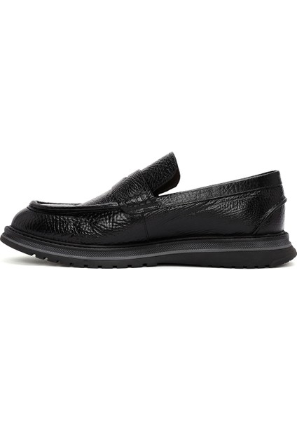 Erkek Siyah Casual Loafer 24WFD6713FT